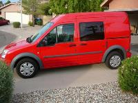 Ford Transit Connect Homemade Camper Exterior View